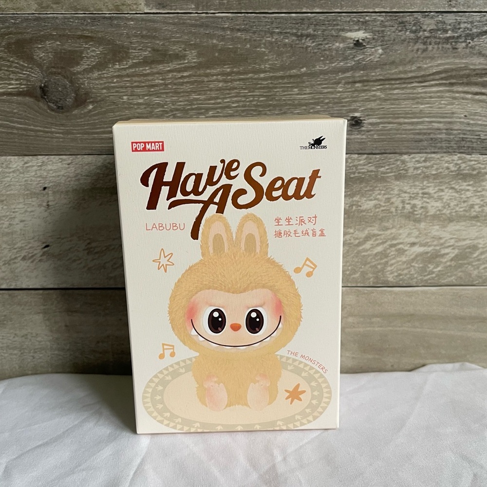 LABUBU Have A Seat Vinyl Plush Blind Box